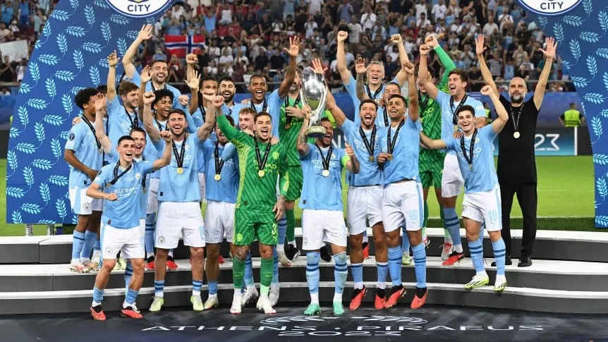 Manchester City venció a Sevilla por penales y se consagró campeón de la Supercopa de Europa