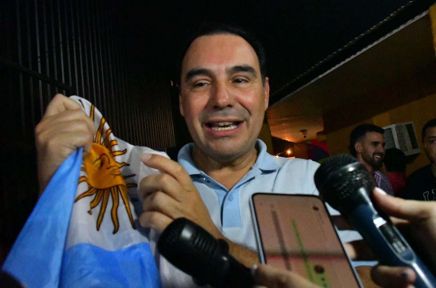 Valdés participó de la última luna chamamecera y se comprometió a continuar con «grandes intervenciones» en el Cocomarola