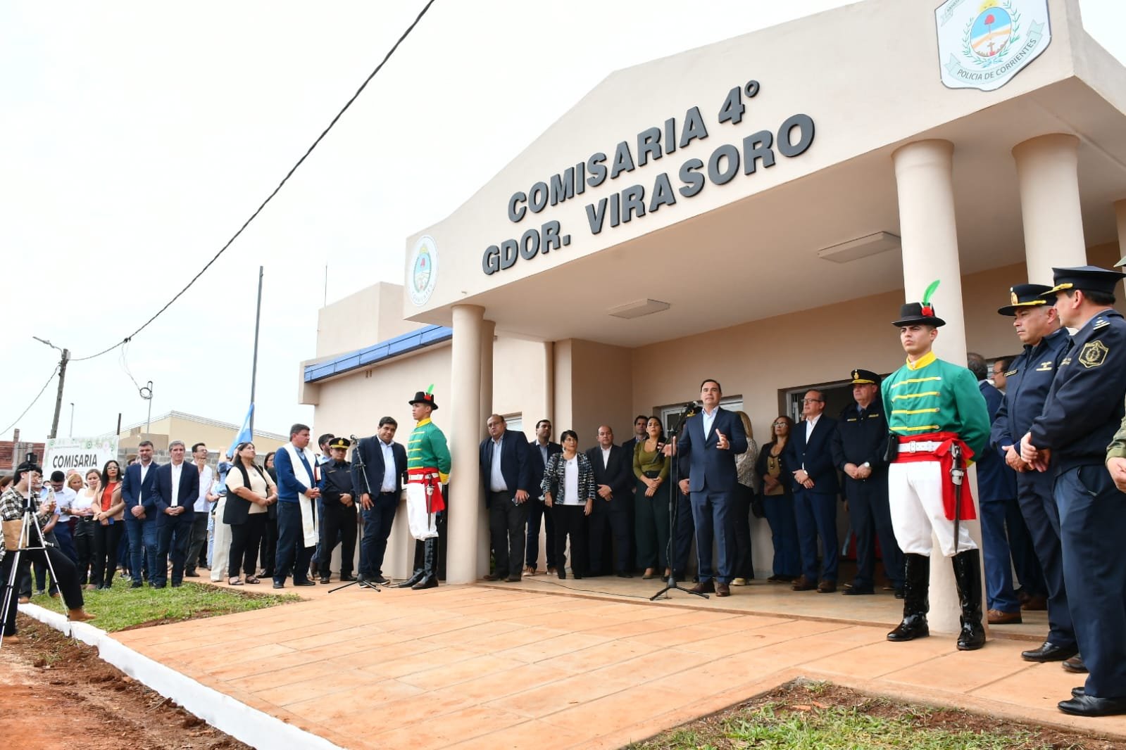 En menos de un año, Valdés inauguró dos nuevas comisarías en Virasoro