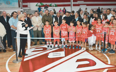 Valdés inauguró obras en Club Córdoba